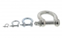 Schäkel handelsüblich verzinkt geschweift (H) - 38mm