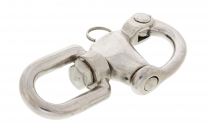 Wirbelschäkel Edelstahl AISI 316 poliert - 128mm