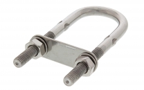 U-Bolzen Edelstahl AISI 316 poliert - 10x130