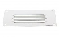 Kiemenlüfter - 3-Schlitz - Edelstahl AISI 304 poliert - 127x66mm