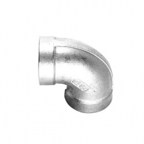 Edelstahl Fitting - Bogen 90° - Gewinde innen/innen - 3/8"