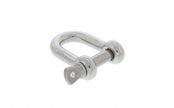 Schäkel Edelstahl AISI 316 poliert gerade (D) - 10mm