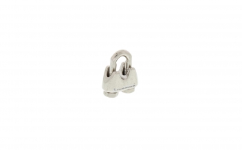 Drahtseilklemme Edelstahl AISI 316 poliert - DIN741 - 2mm