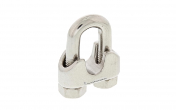 Drahtseilklemme Edelstahl AISI 316 poliert - DIN741 - 10mm