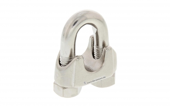 Drahtseilklemme Edelstahl AISI 316 poliert - DIN741 - 16mm