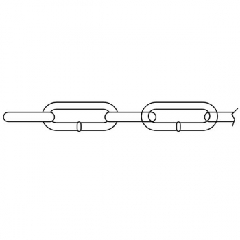 Langgliedkette - DIN763 - feuerverzinkt - 4mm