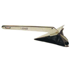 Wing - Anker aus Edelstahl AISI 316 poliert